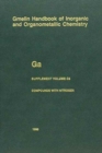 Image for Gmelin: Handbook of Inorganic and Organometallic Chemistry: Ga Gallium