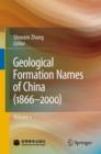 Image for Geological Formation Names of China (1866—2000)