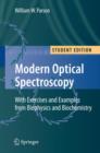 Image for Modern optical spectroscopy  : with exercises and examples from biophysics and biochemistry