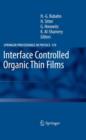 Image for Interface Controlled Organic Thin Films