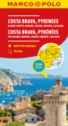 Image for Costa Brava Marco Polo Map : Includes Pyrenees, Basque Country, Navarre, Aragon, Andorra and Catalonia