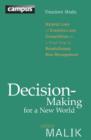 Image for Decision-making for a new world  : natural laws of evolution and competition as a road map to revolutionary new management