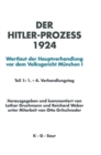 Image for Hitler-Proze? 1924 Tl.1