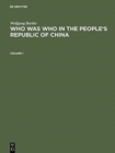 Image for Who was Who in the People&#39;s Republic of China