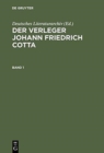 Image for Der Verleger Johann Friedrich Cotta