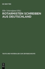 Image for Rotarmisten Schreiben Aus Deutschland