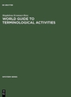 Image for World guide to terminological activities