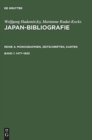 Image for Japan-Bibliografie, Band 1, Japan-Bibliografie (1477-1920)