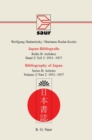Image for Bibliography of Japan : Verzeichnis Deutschsprachiger Japanbezogener Veroffentlichungen