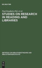 Image for Studies on research in reading and libraries : Approaches and results from several countries