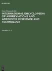 Image for International Encyclopedia of Abbreviations and Acronyms in Science and Technology, Volume 8, Ti - Z