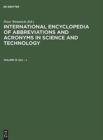 Image for International Encyclopedia of Abbreviations and Acronyms in Science and Technology, Volume 13, Glc - J