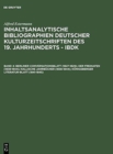 Image for Berliner Conversationsblatt (1827-1829); Der Freihafen (1838-1844); Hallische Jahrbucher (1838-1844); Koenigsberger Literatur-Blatt (1841-1845)