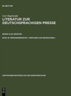Image for Personenregister ( Verfasser Und Biographien )