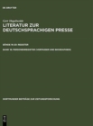 Image for Personenregister ( Verfasser Und Biographien )