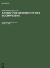 Image for Archiv fur Geschichte des Buchwesens, Band 43, Archiv fur Geschichte des Buchwesens (1995)