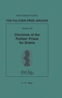 Image for Chronicle of the Pulitzer Prizes for Drama