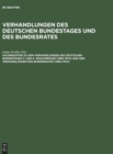 Image for Sachregister Zu Den Verhandlungen Des Deutschen Bundestages 5. Und 6. Wahlperiode (1965-1972) Und Den Verhandlungen Des Bundesrates (1966-1972)