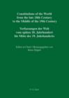 Image for National Constitutions / State Constitutions (Alabama - Frankland) / Nationale Verfassungen / Staatsverfassungen (Alabama - Frankland) : Vol. 1. Part I.