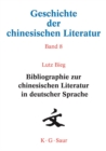 Image for Bibliographie zur Chinesischen literatur in Deutscher sprache