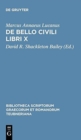 Image for De Bello Civili Libri X