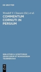 Image for Commentum Cornuti in Persium