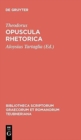 Image for Opuscula Rhetorica CB
