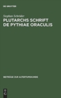 Image for Plutarchs Schrift De Pythiae oraculis