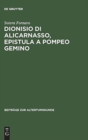 Image for Dionisio di Alicarnasso, Epistula a Pompeo Gemino