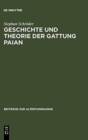 Image for Geschichte und Theorie der Gattung Paian