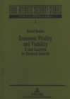 Image for Economic Vitality and Viability