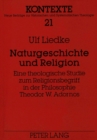 Image for Naturgeschichte und Religion
