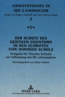 Image for Der Schutz des geistigen Eigentums in den Schriften von Winfried Schulz
