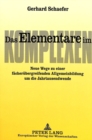 Image for Das Elementare im Komplexen