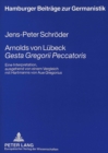 Image for Arnolds von Luebeck &quot;Gesta Gregorii Peccatoris&quot;