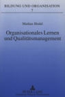 Image for Organisationales Lernen und Qualitaetsmanagement