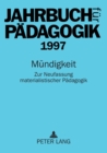 Image for Jahrbuch fuer Paedagogik 1997 : Muendigkeit