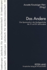 Image for Das Andere
