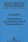 Image for Informationsintermediation durch Finanzanalysten : Eine oekonomische Analyse