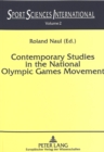 Image for Contemporary Studies in the National Olympic Games Movement