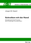 Image for Schreiben Mit Der Hand : Schreibmotorische Prozesse Bei 8-10-Jaehrigen Grundschuelern