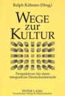 Image for Wege zur Kultur