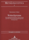 Image for Wortsuchprozesse