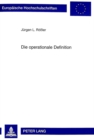 Image for Die Operationale Definition