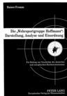 Image for Die Â«Wehrsportgruppe HoffmannÂ»: Darstellung, Analyse und Einordnung