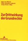 Image for Zur Drittwirkung Der Grundrechte