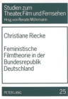 Image for Feministische Filmtheorie in der Bundesrepublik Deutschland