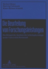 Image for Die Beurteilung Von Forschungsleistungen