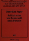 Image for Sollizitation und Sehnsucht nach Parusie : Literarischer Diskurs in Skandinavien zwischen 1880 und 1900