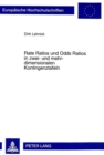 Image for Rate Ratios Und Odds Ratios In Zwei- Und Mehrdimensionalen Kontingenztafeln